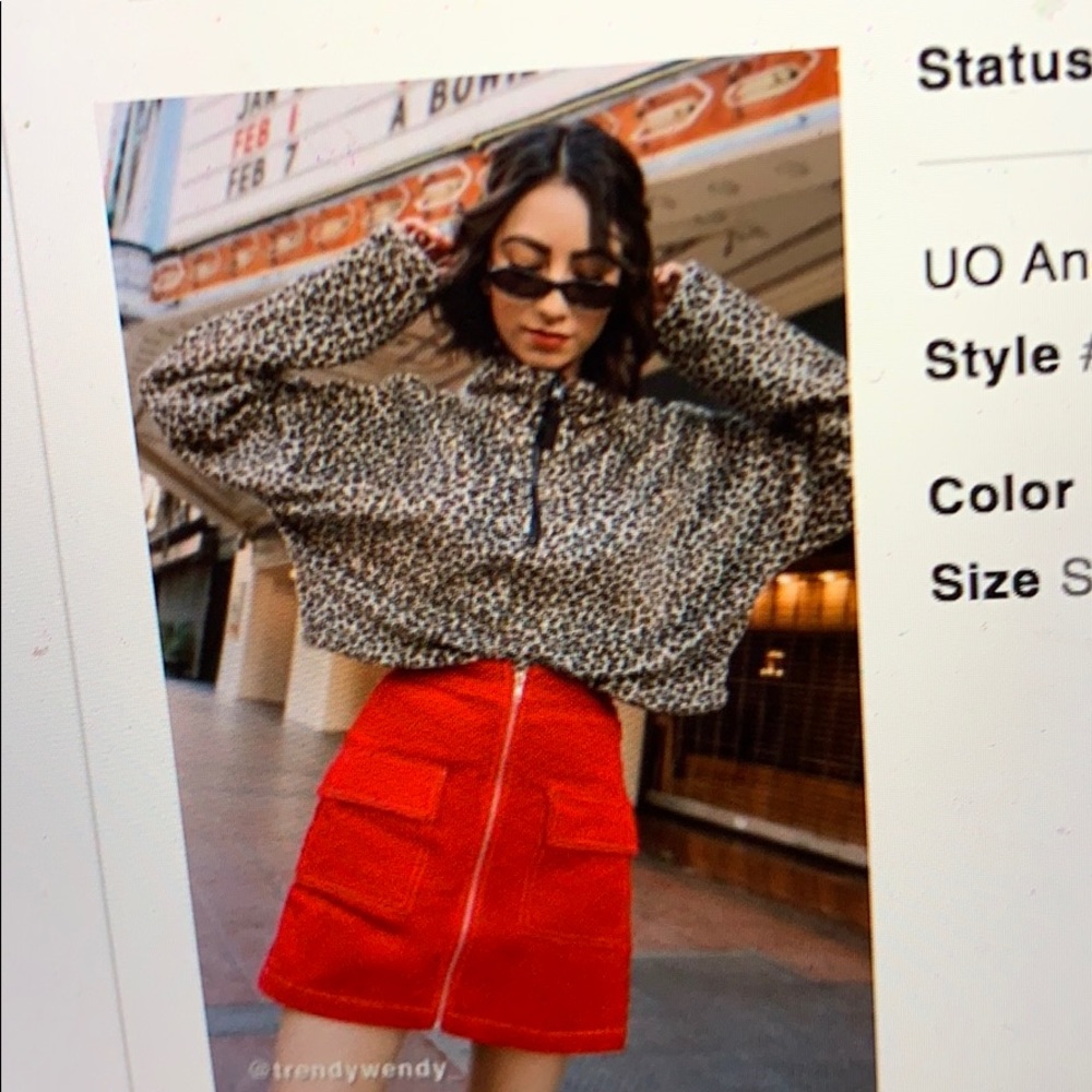 UO Angela fleece pullover
